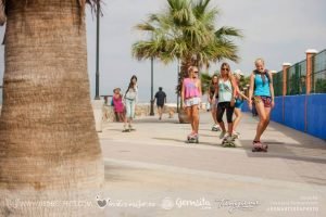 Longboarding in Tarifa