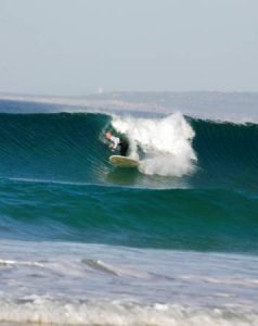 Surfing in Tarifa