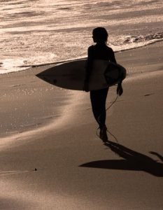 Surfing in Tarifa