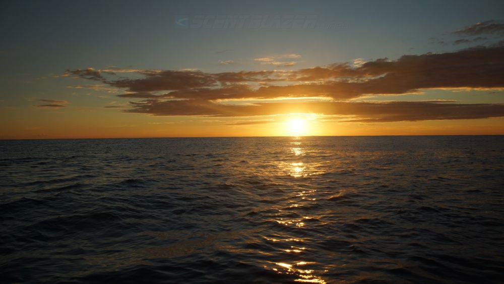 sunsets from the boat - tarifa adventure